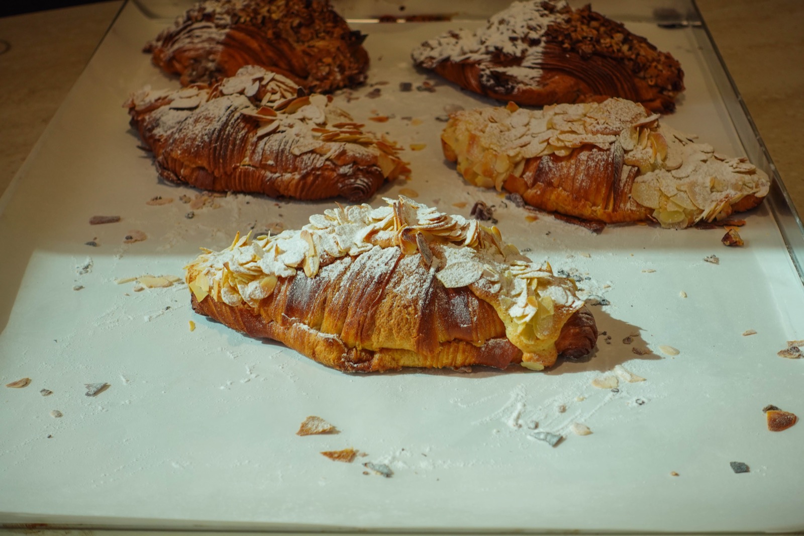 Almond croissant